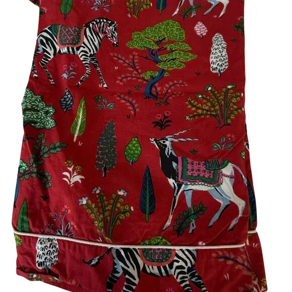 Cotton Block Print Pajama Set Size M - Picture 4 of 5